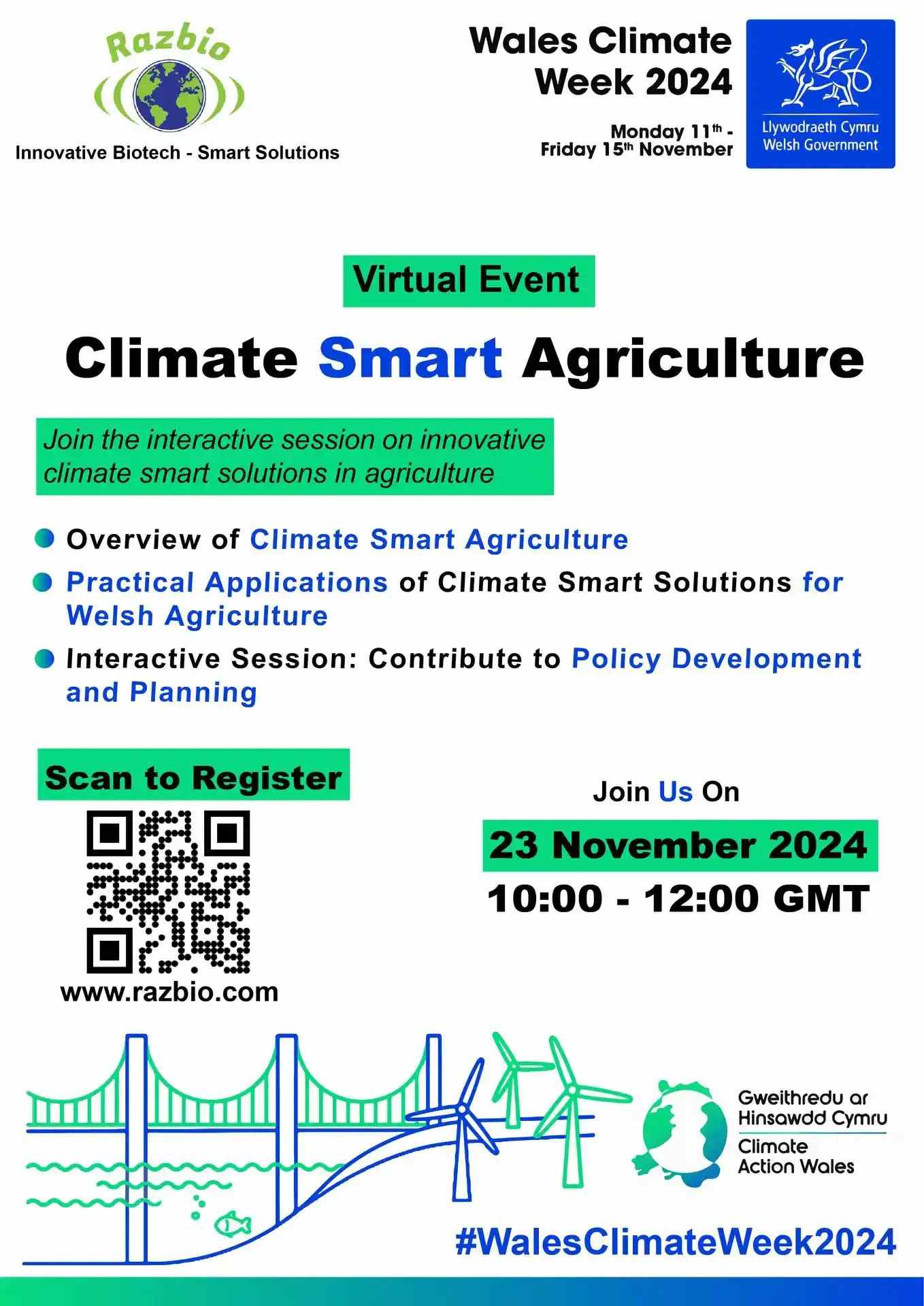 Climate Smart Agriculture: Virtual Event on Smart Climate Solutions